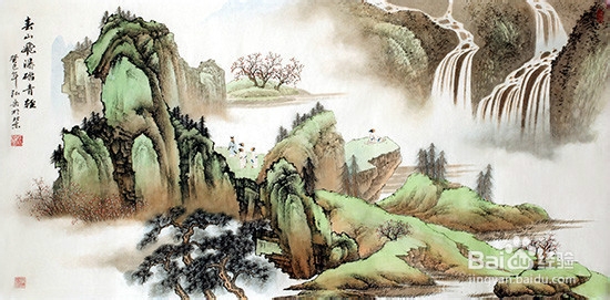 学习中国画山水画用笔技法