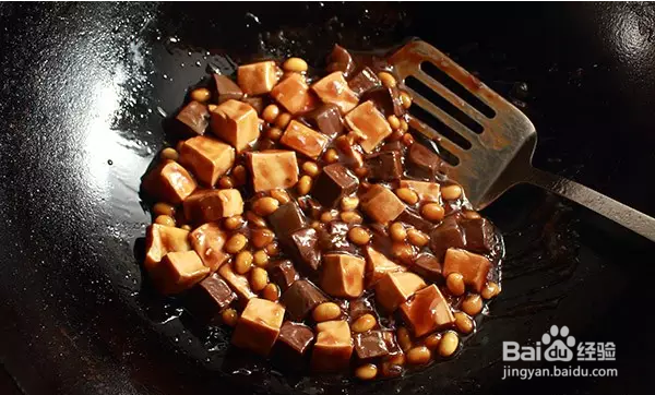 特别下饭的——烧双色豆腐!