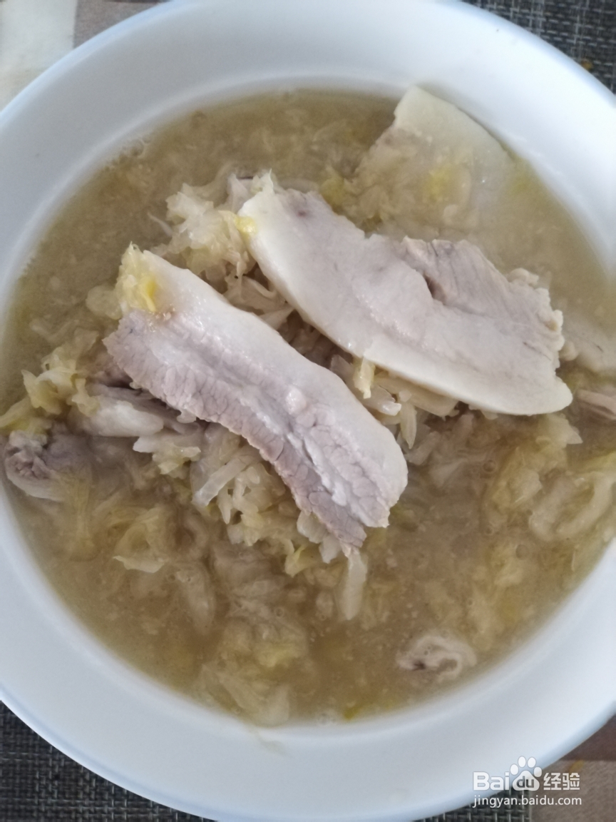 奶奶教你做酸菜汆白肉