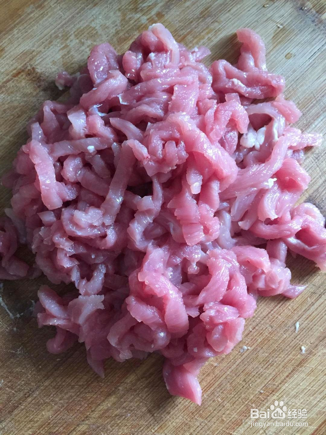 京酱肉丝的做法