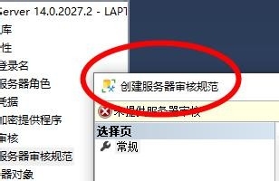 SQL如何新建服务审核规范