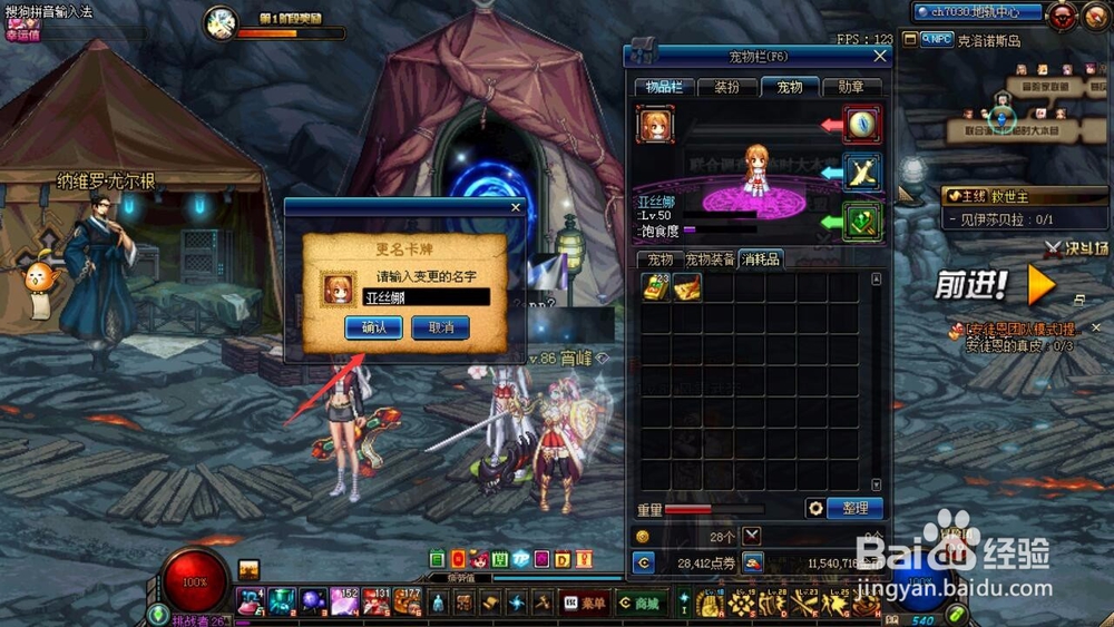 DNF宠物更名卡怎么用？