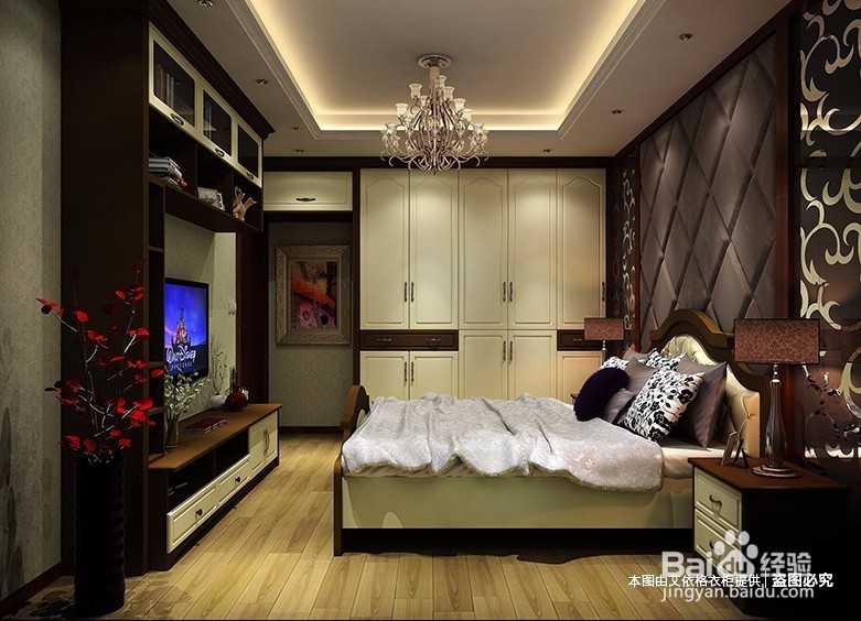 卧房里的入墙式衣柜定制好处多！