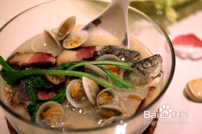 蛤蜊汆鲫鱼