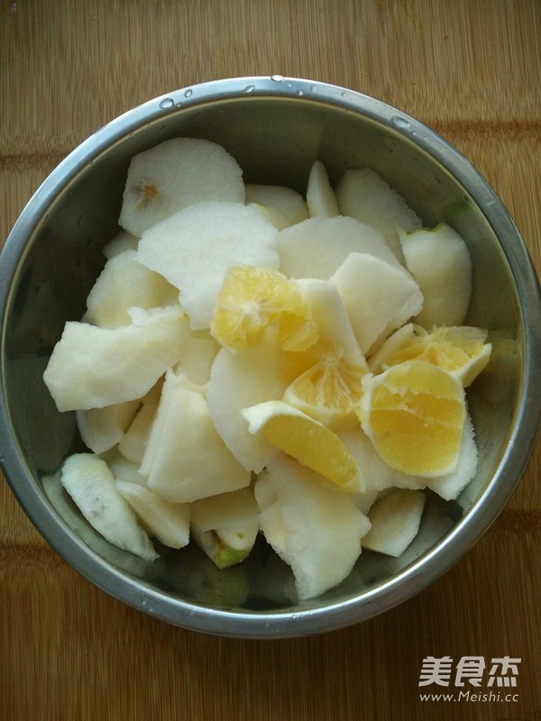 柠檬梨汁的做法