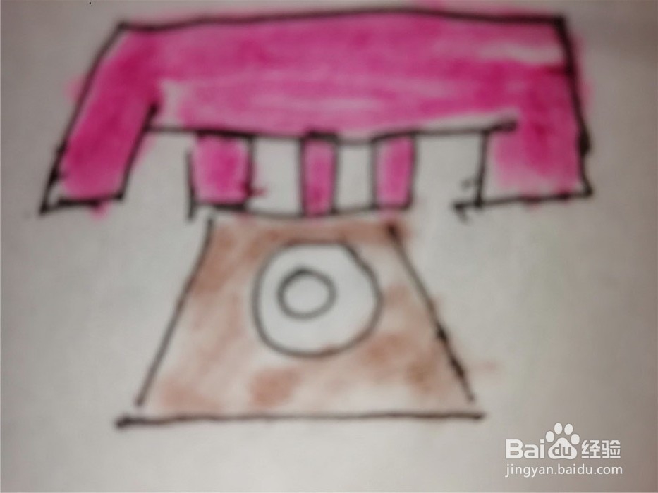 怎么样用简笔画画电话