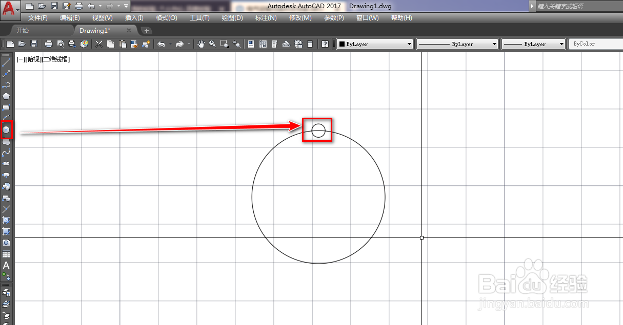 使用CAD绘制定时器图形符号