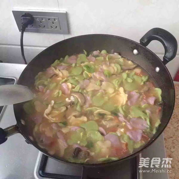 蔬菜卡通面的做法