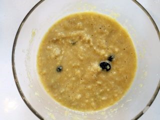 香蕉蓝莓松饼