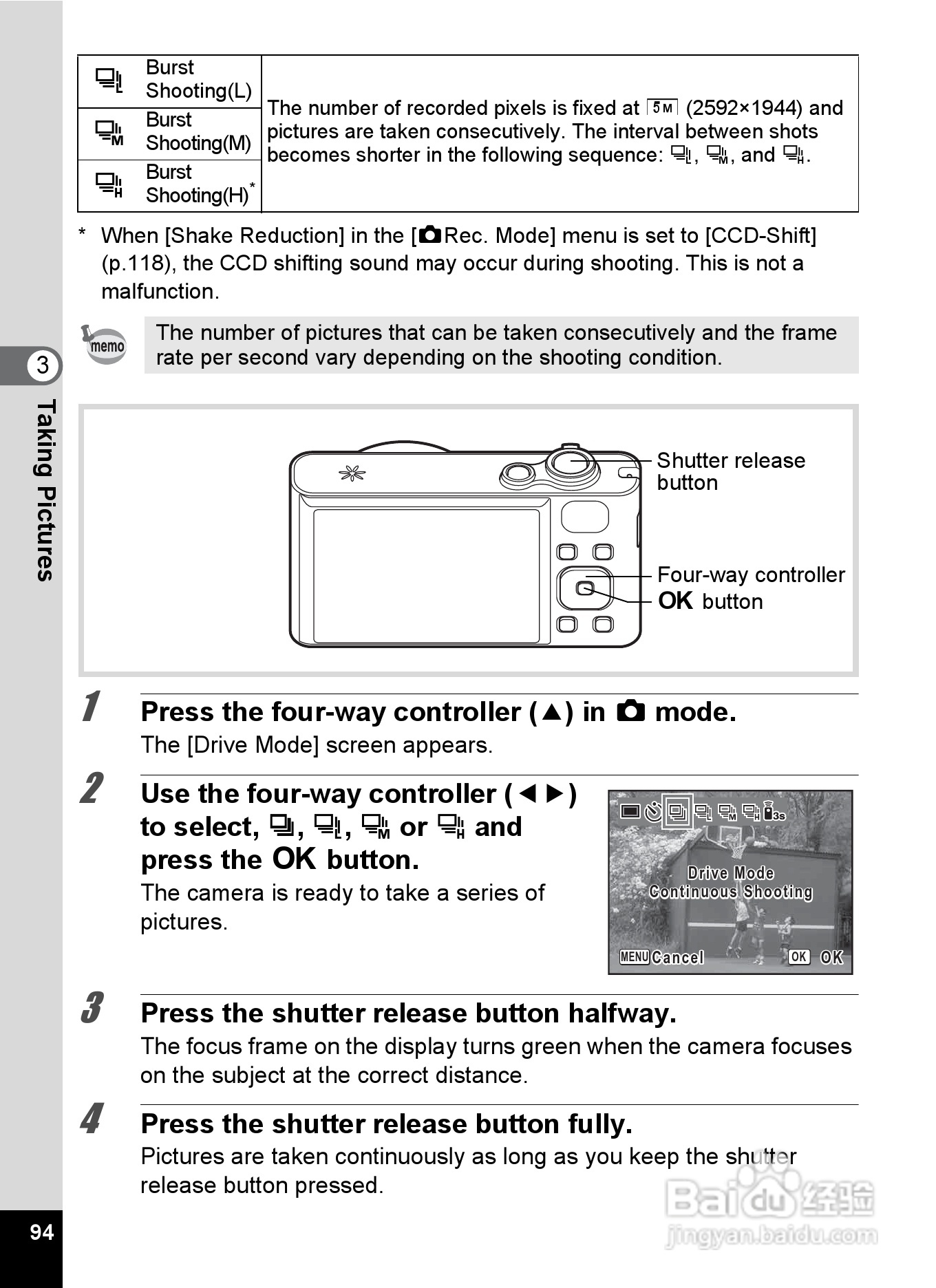 宾得Optio RZ18数码相机使用说明书:[10]