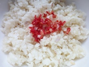 食补养生平底锅烤蒜蓉茄子的做法