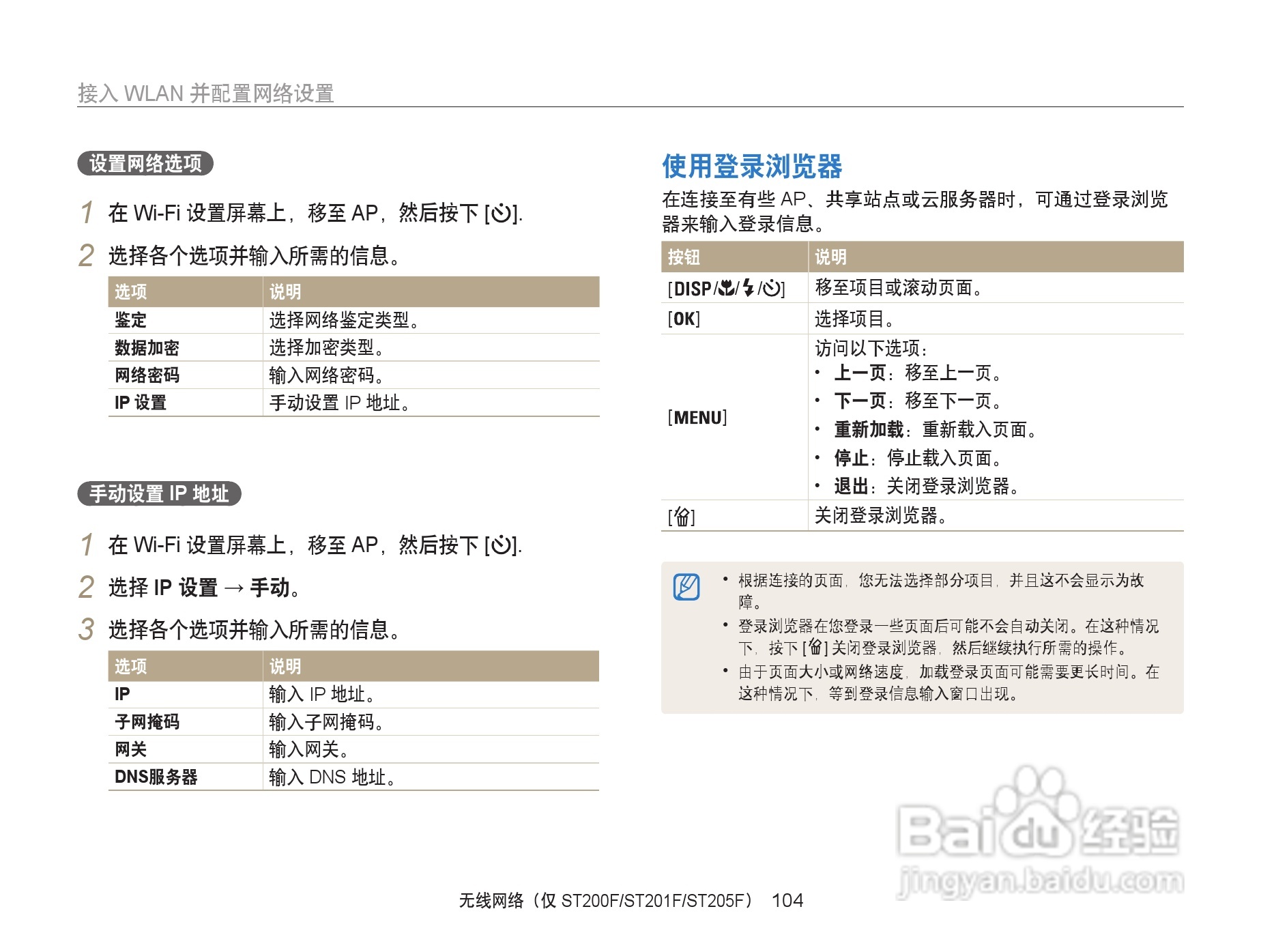 三星ST200F数码相机使用说明书:[11]