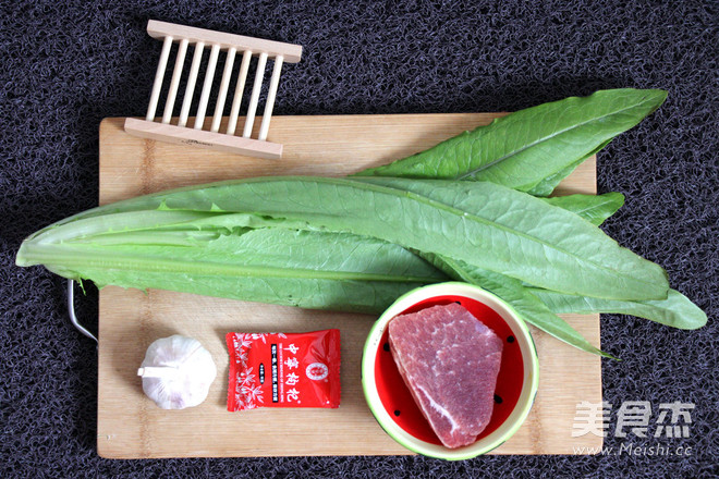 蒜蓉油麦菜的做法