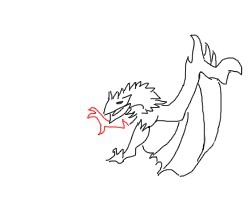 怪物猎人世界中的龙 怎么画