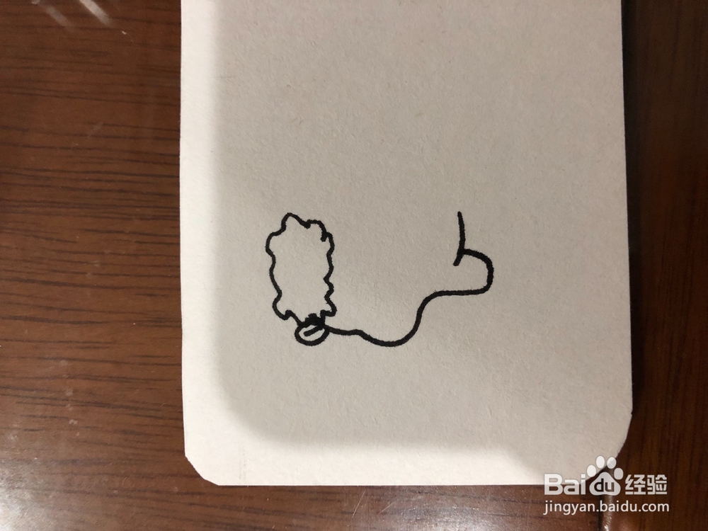 教你画萌萌哒小绵羊