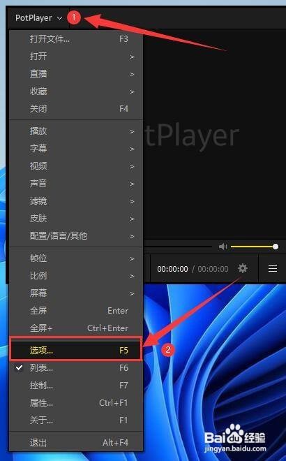 PotPlayer怎样使用多线程打开文件？