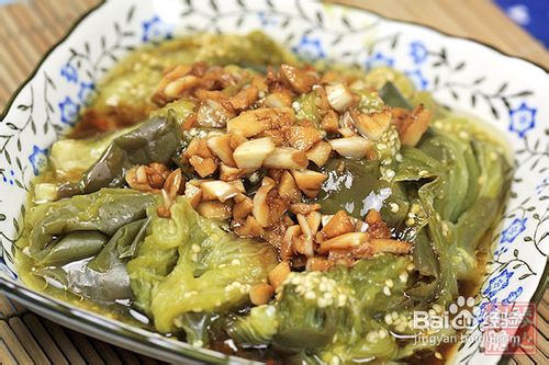 凉拌蒜香茄子