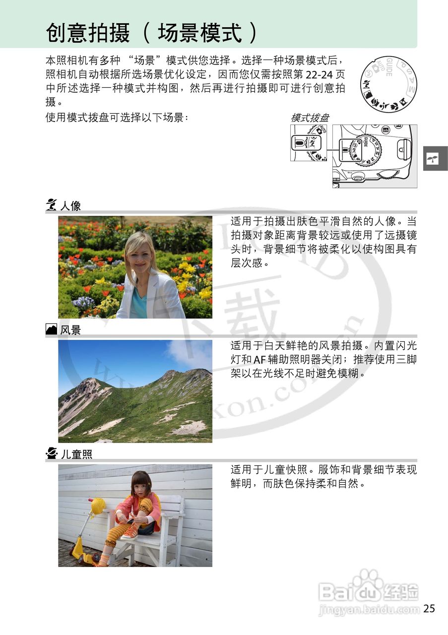 尼康NIKON D3200数码相机使用说明书:[5]