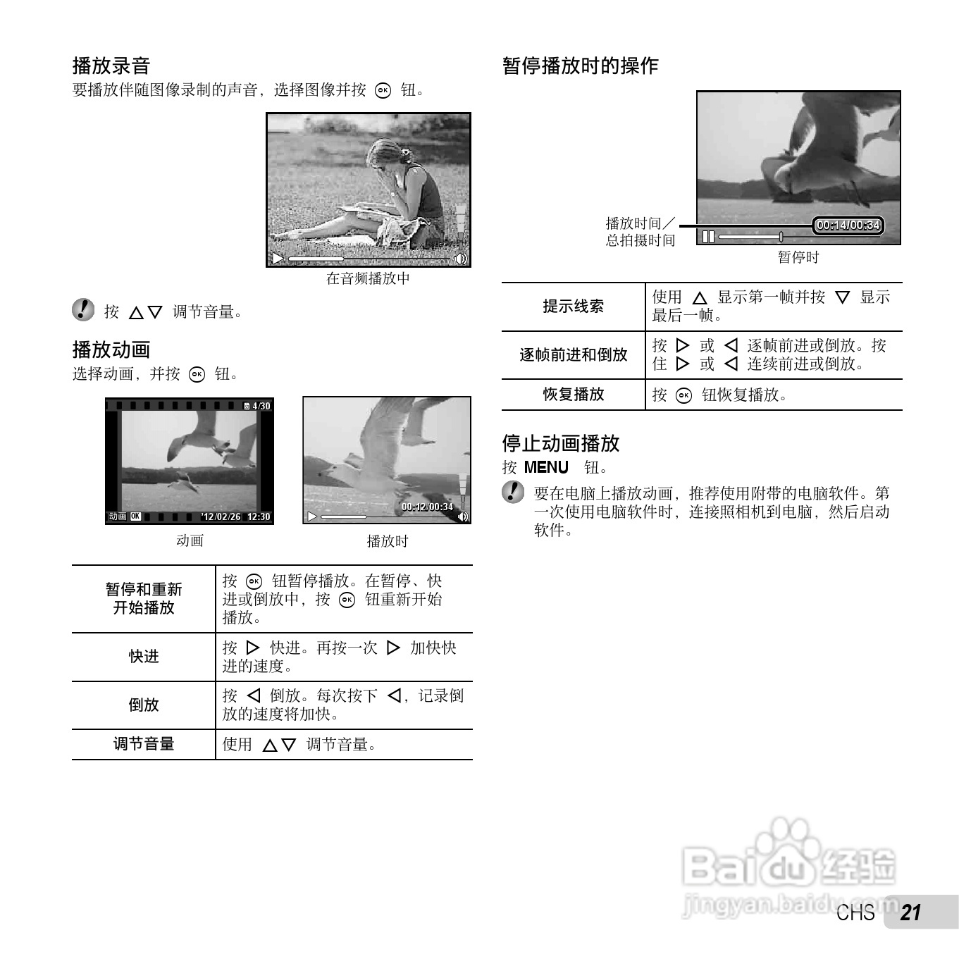奥林巴斯SP-720UZ数码相机说明书:[3]