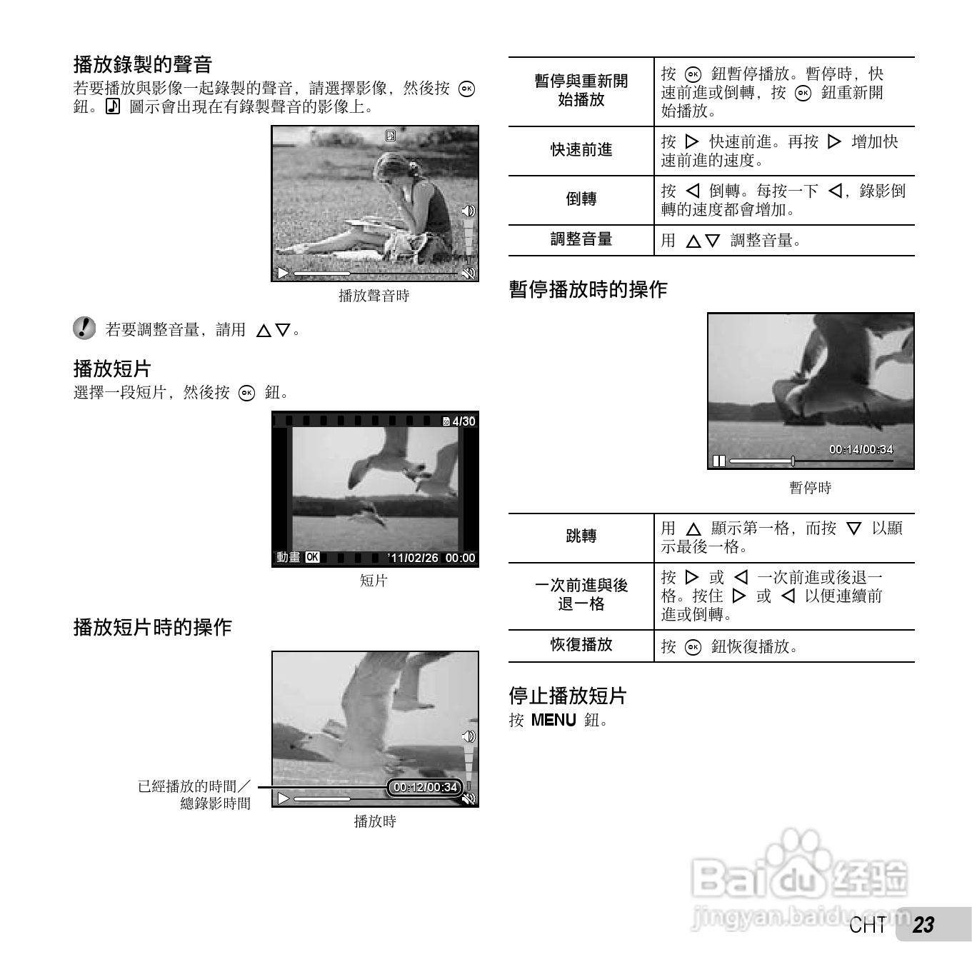 奥林巴斯TG-610数码相机说明书:[3]