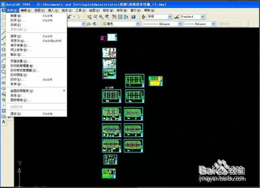 cad窗口打印预览空白