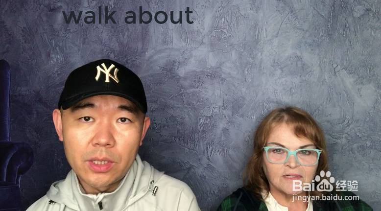 walk about什么意思