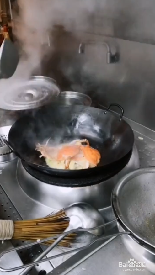 姜葱炒蟹如何制作