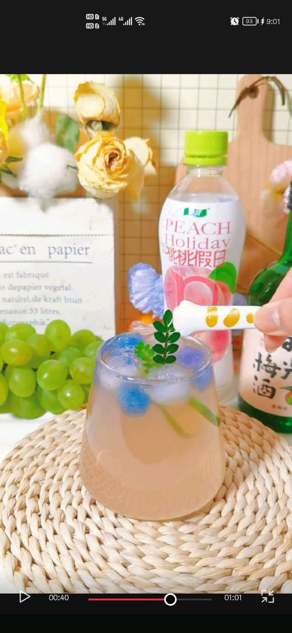 桃桃青梅微醺果酒