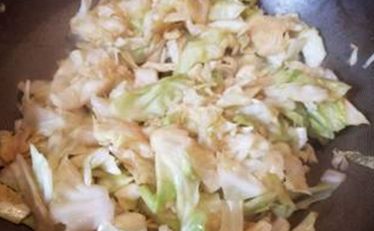 蚝油包心菜的做法