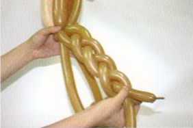 魔法气球造型系列之气球卡通狐狸(下)