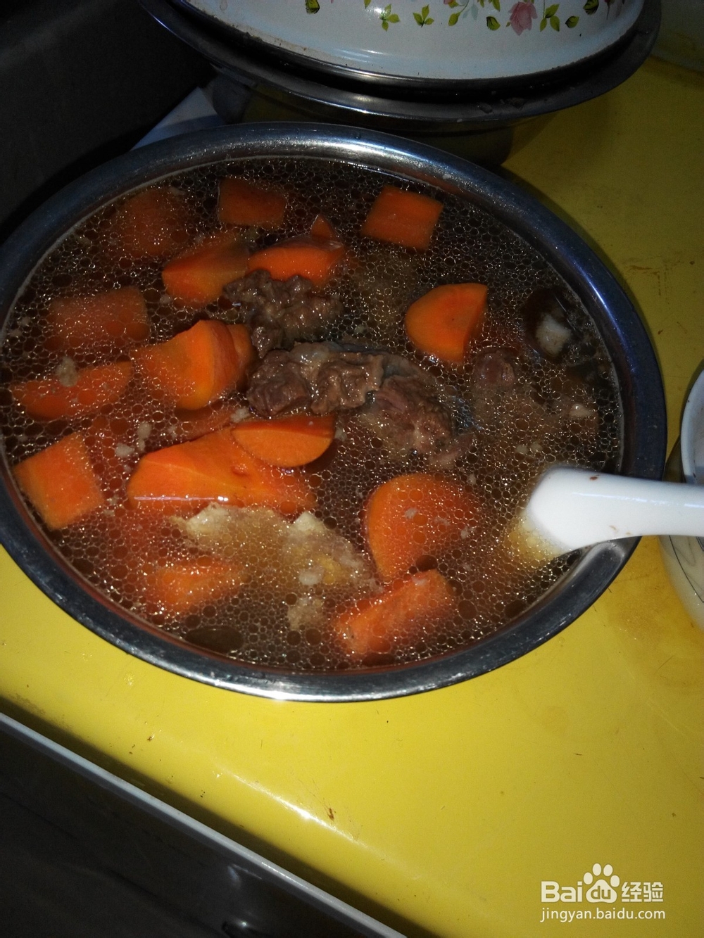 经典传统菜之胡萝卜炖牛肉