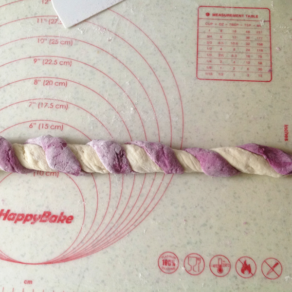 紫薯玫瑰花馒头