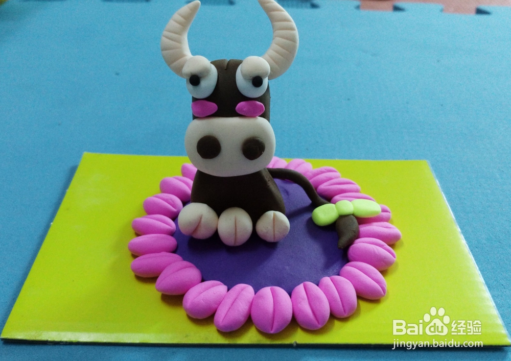 陶泥制作—勤劳的小牛