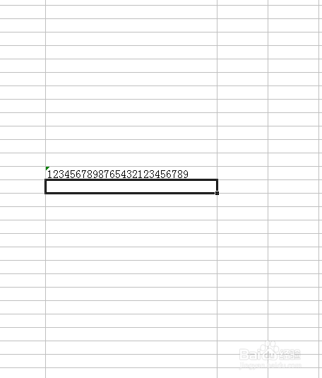 excel身份证号码显示不全怎么办/数字不完整