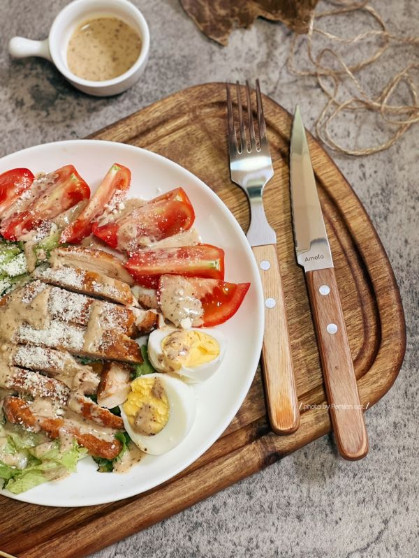 低碳水高蛋白鸡胸肉蔬菜沙拉