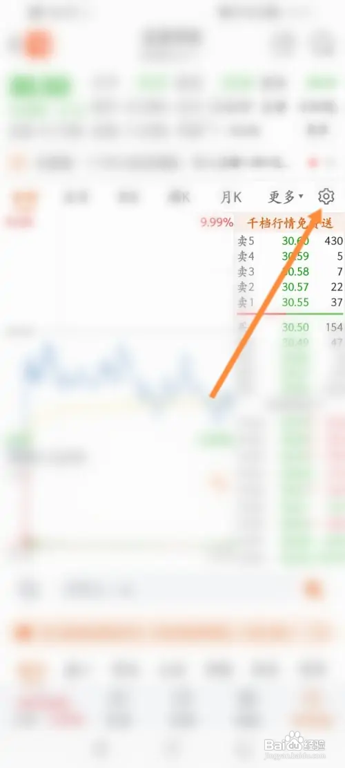 东方财富APP里面怎么查看图解股票的成交量？