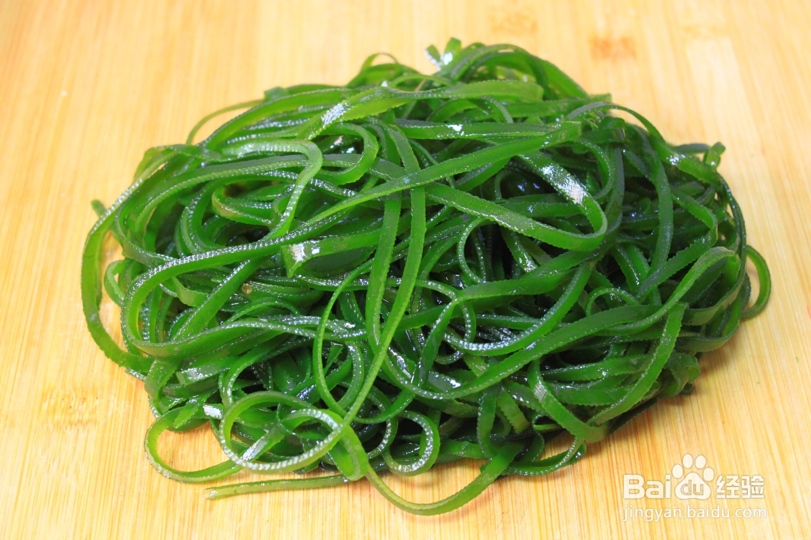 凉拌海带好吃有窍门