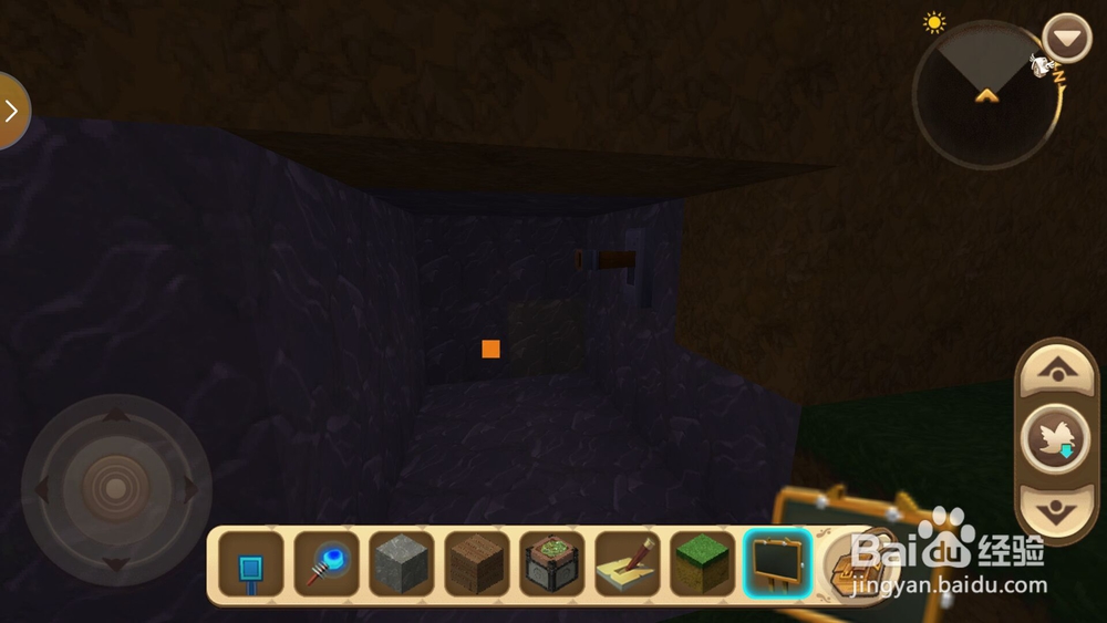 迷你世界中怎么隐藏地心传送门？