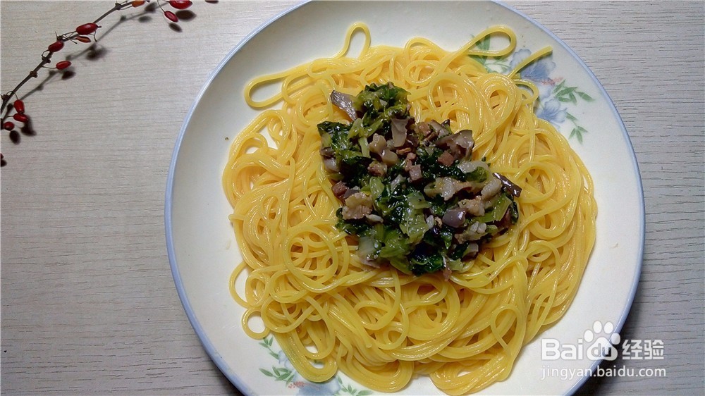 玉米面的黄面条做法