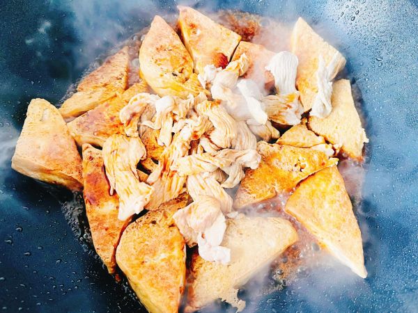 味达美香煎冻豆腐