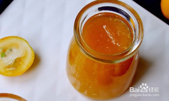 润肺止咳金橘酱