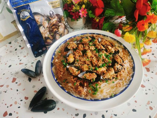 蒜蓉粉丝蒸智利贻贝