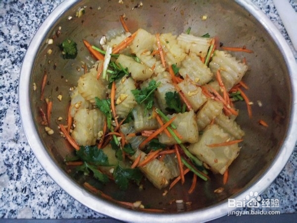 麻辣皮冻的做法