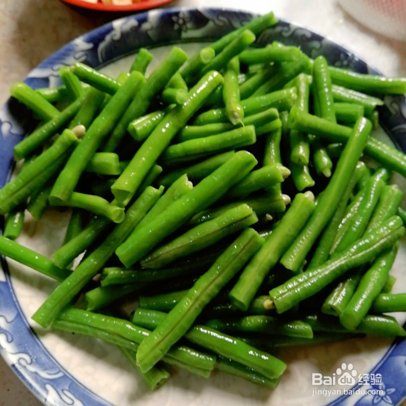 豆角炒肉的最简单的家常做法