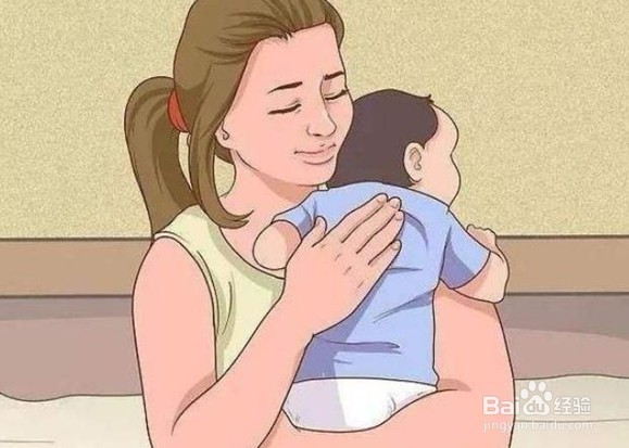 给宝宝拍嗝的方法