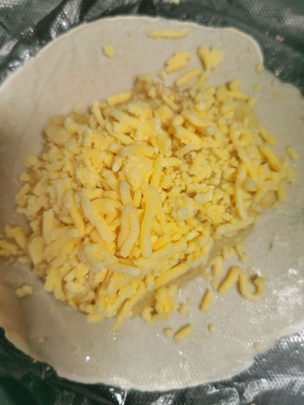 爆浆香蕉芝士饼