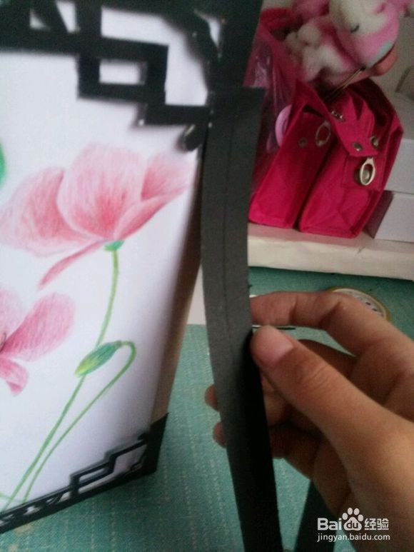 儿童手工酒盒灯笼步骤