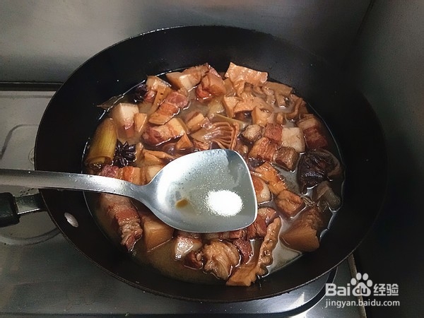 笋干烧肉的步骤