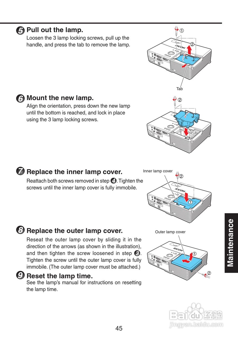 理光PJ X3241投影机使用说明书:[5]