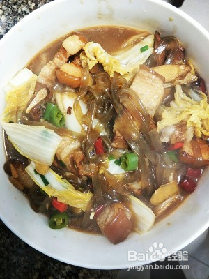 猪肉炖粉条做法简介